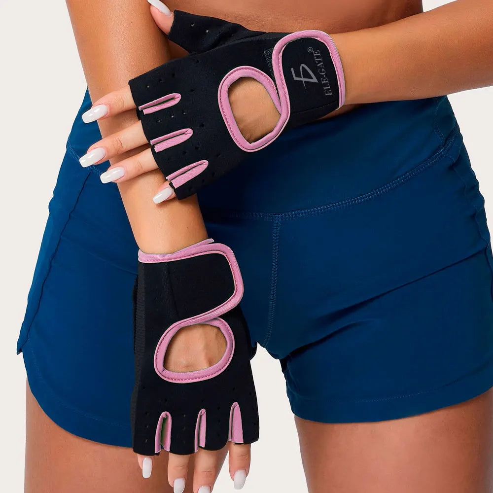 Gants de Musculation Mitaines – Protection des Paumes et Maintien du Poignet
