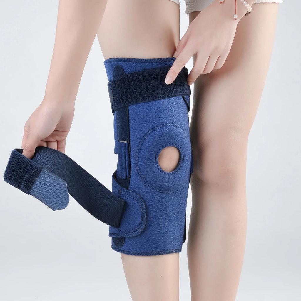Genouillère Articulée Réglable – Maintien Respirant, Jambe Gauche ou Droite