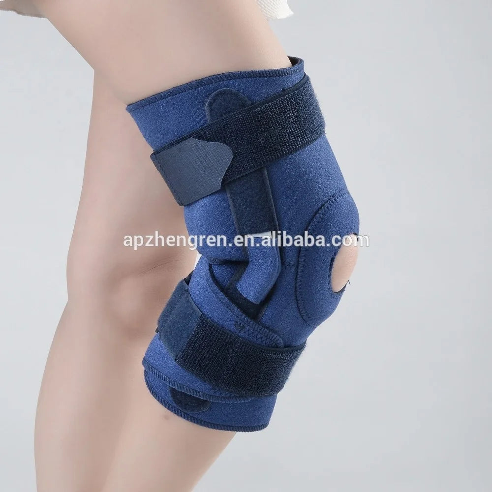 Genouillère Articulée Réglable – Maintien Respirant, Jambe Gauche ou Droite
