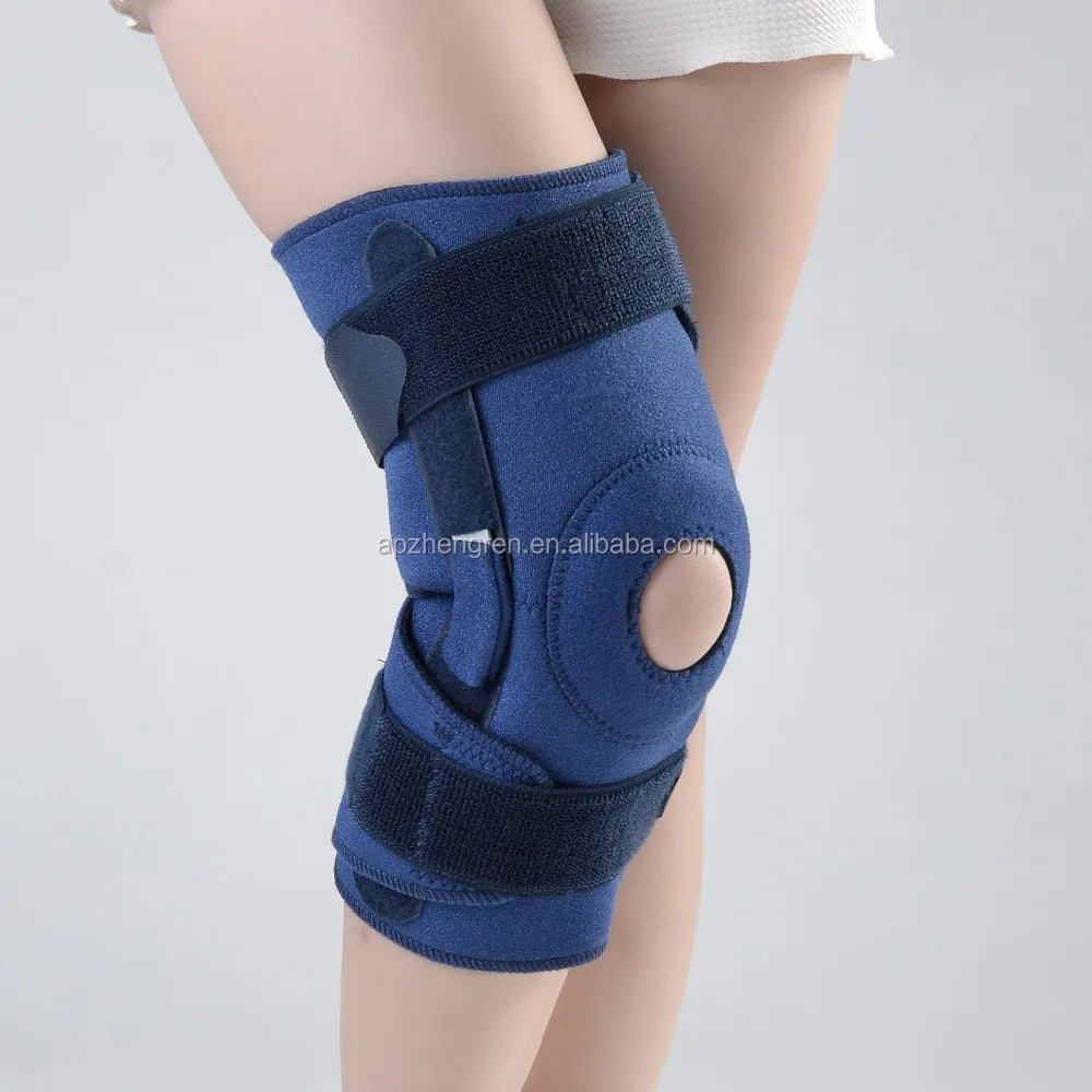 Genouillère Articulée Réglable – Maintien Respirant, Jambe Gauche ou Droite
