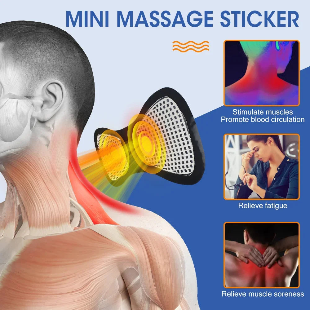 Électrostimulateur Musculaire EMS/TENS 2-en-1 – Tonifie et Détend