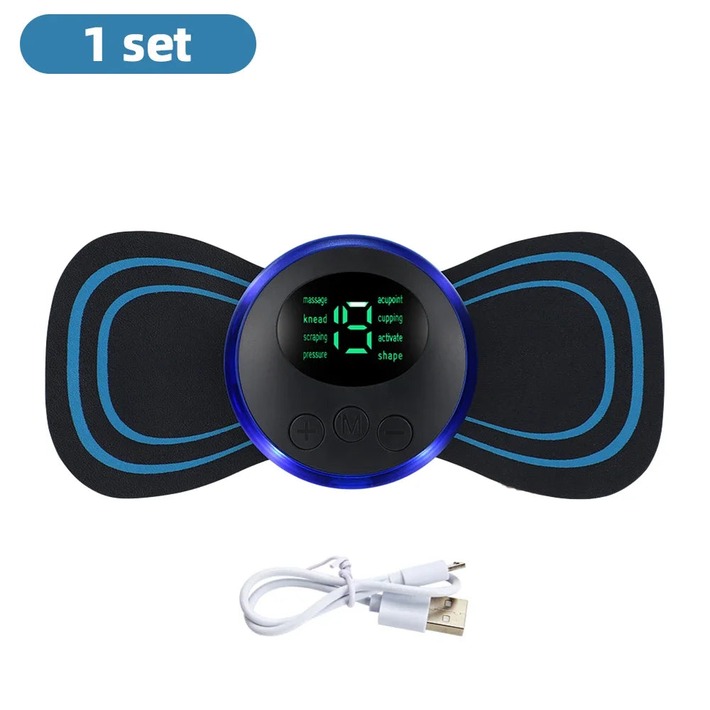 Électrostimulateur Musculaire EMS/TENS 2-en-1 – Tonifie et Détend