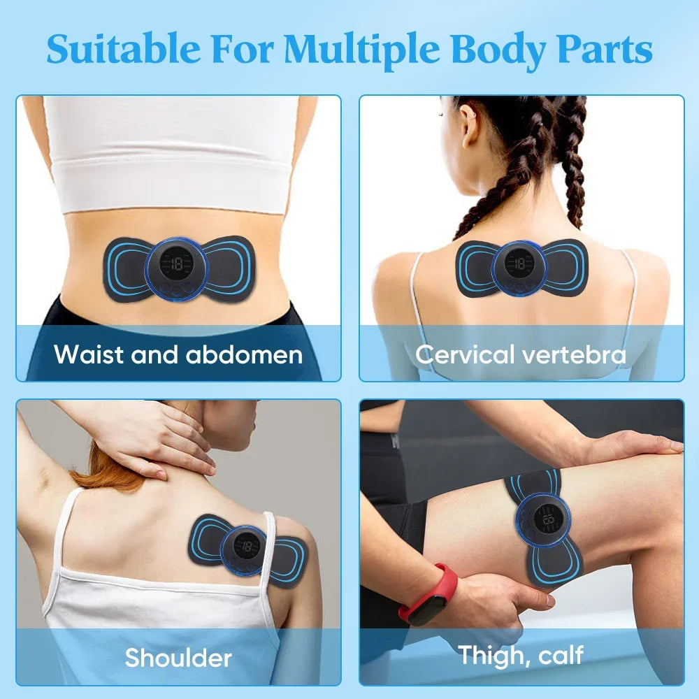 Électrostimulateur Musculaire EMS/TENS 2-en-1 – Tonifie et Détend